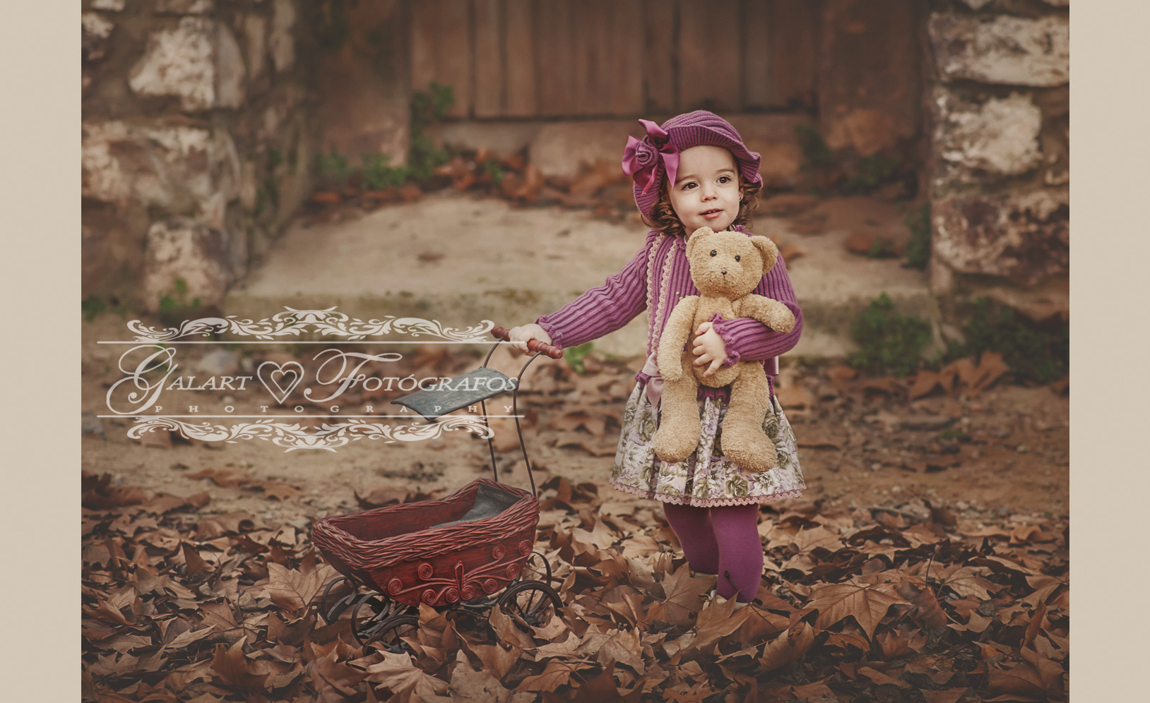 Fotografía de exteriores a niños